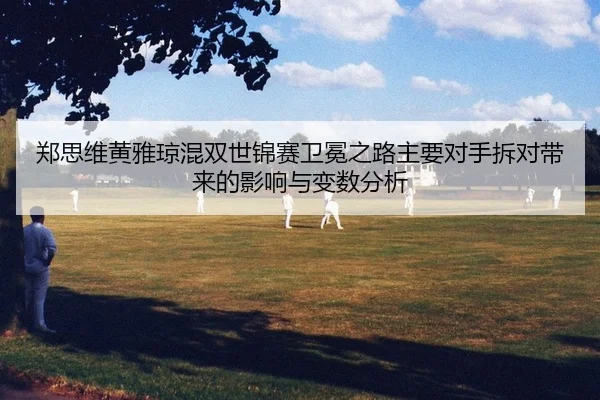 zheng-si-wei-huang-ya-qiong-hun-shuang-shi-jin-sai-wei-mian-zhi-lu-zhu-yao-dui-shou-chai-dui-dai-lai-de-ying-xiang-yu-2-544.jpg